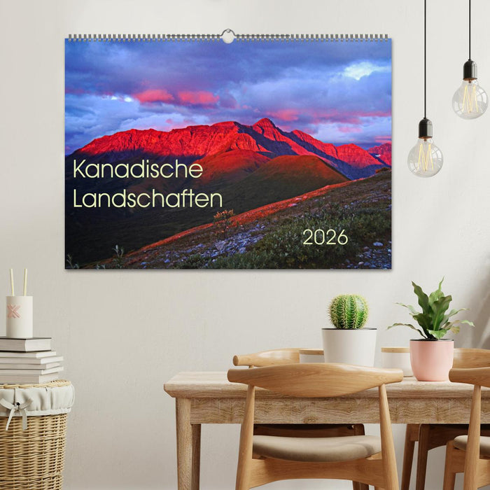 Kanadische Landschaften 2026 (CALVENDO Wandkalender 2026)