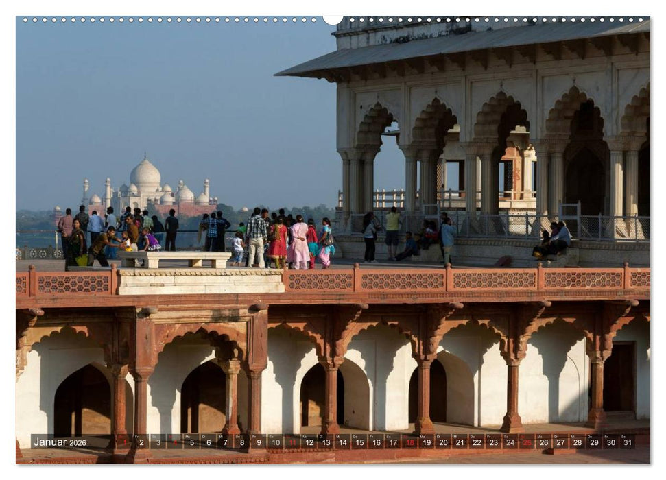 INDIEN - bunt und geheimnisvoll (CALVENDO Premium Wandkalender 2026)