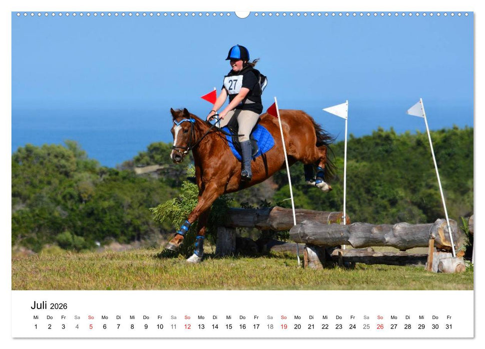 Vielseitigkeitsreiten (CALVENDO Premium Wandkalender 2026)