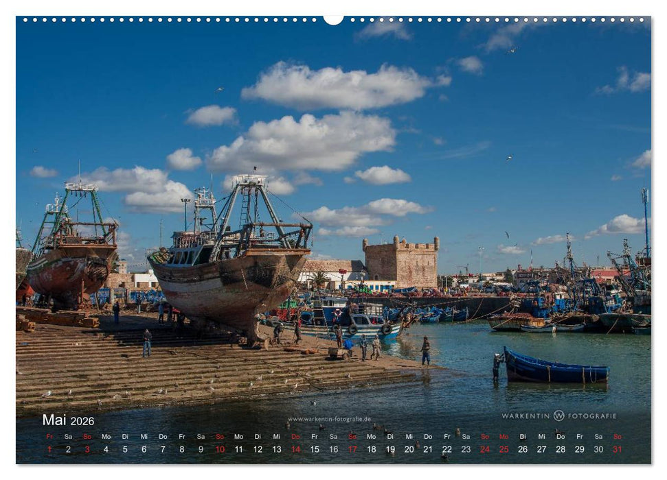 Marokko Maritim (CALVENDO Wandkalender 2026)