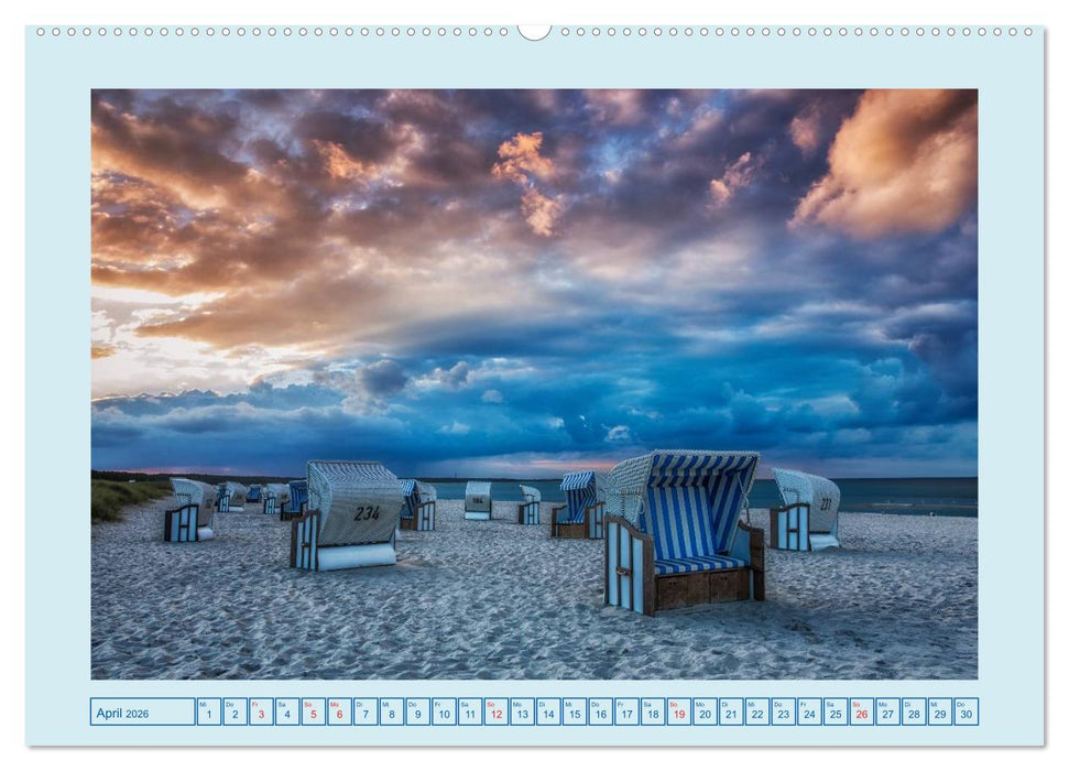 Fischland-Darß-Zingst (CALVENDO Wandkalender 2026)