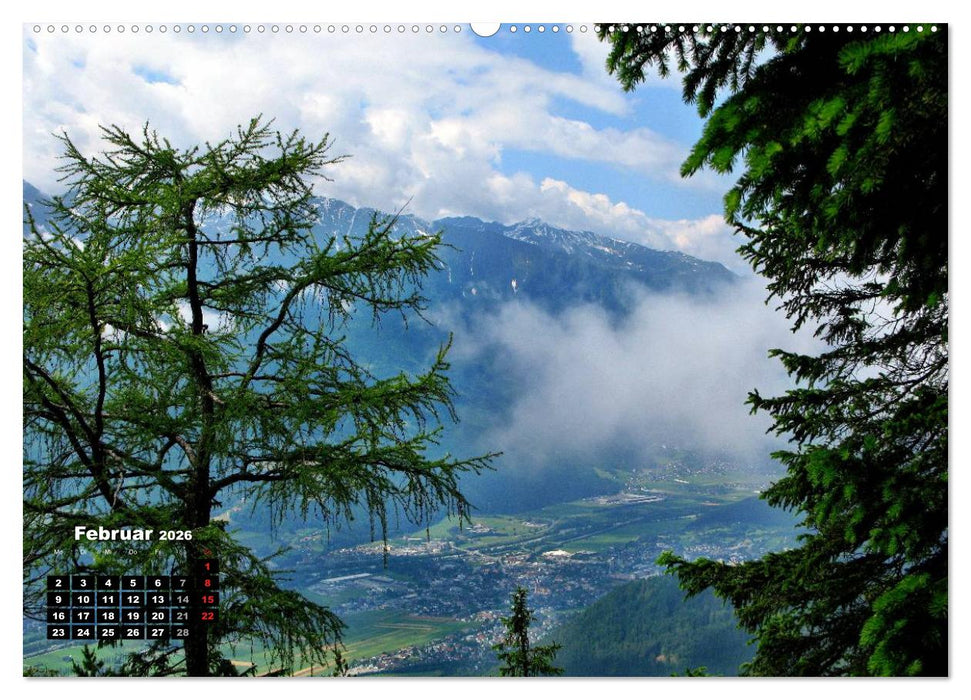 Unterwegs in Tirol (CALVENDO Wandkalender 2026)
