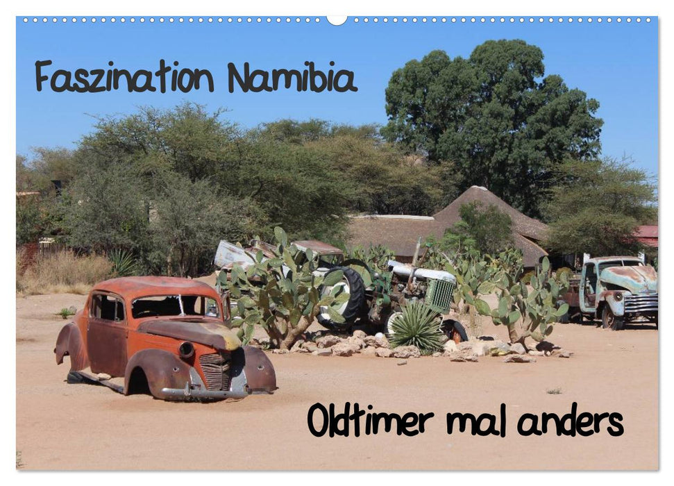 Faszination Namibia - Oldtimer mal anders (CALVENDO Wandkalender 2026)