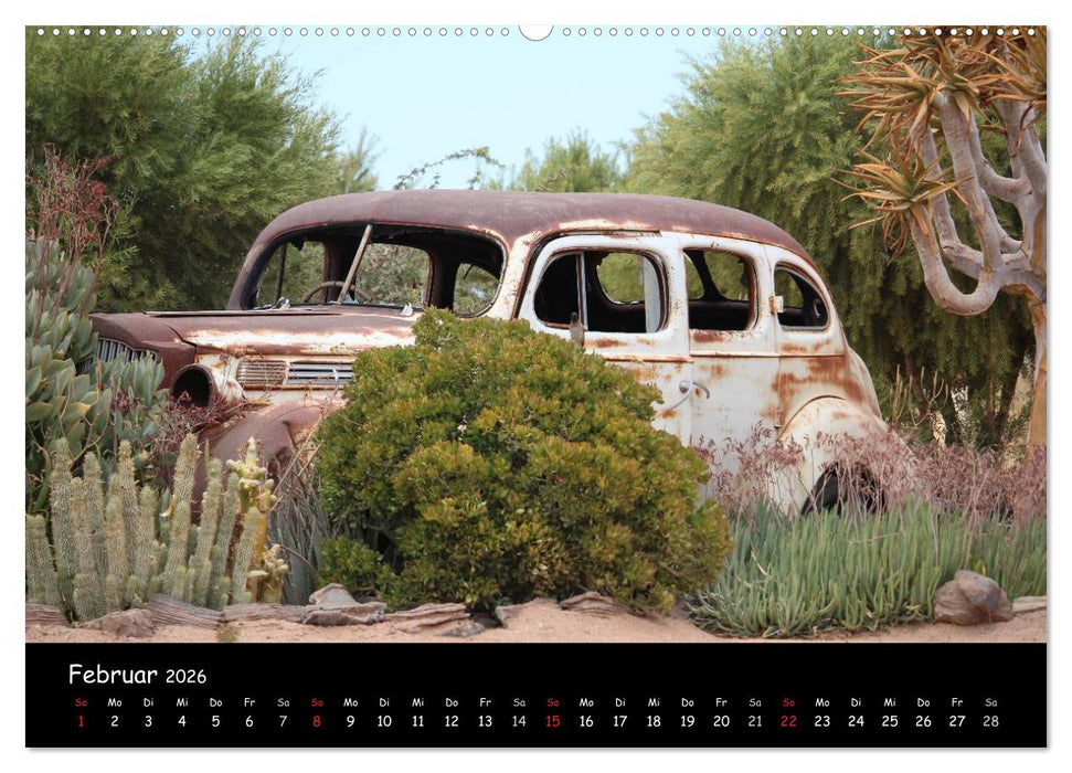 Faszination Namibia - Oldtimer mal anders (CALVENDO Wandkalender 2026)