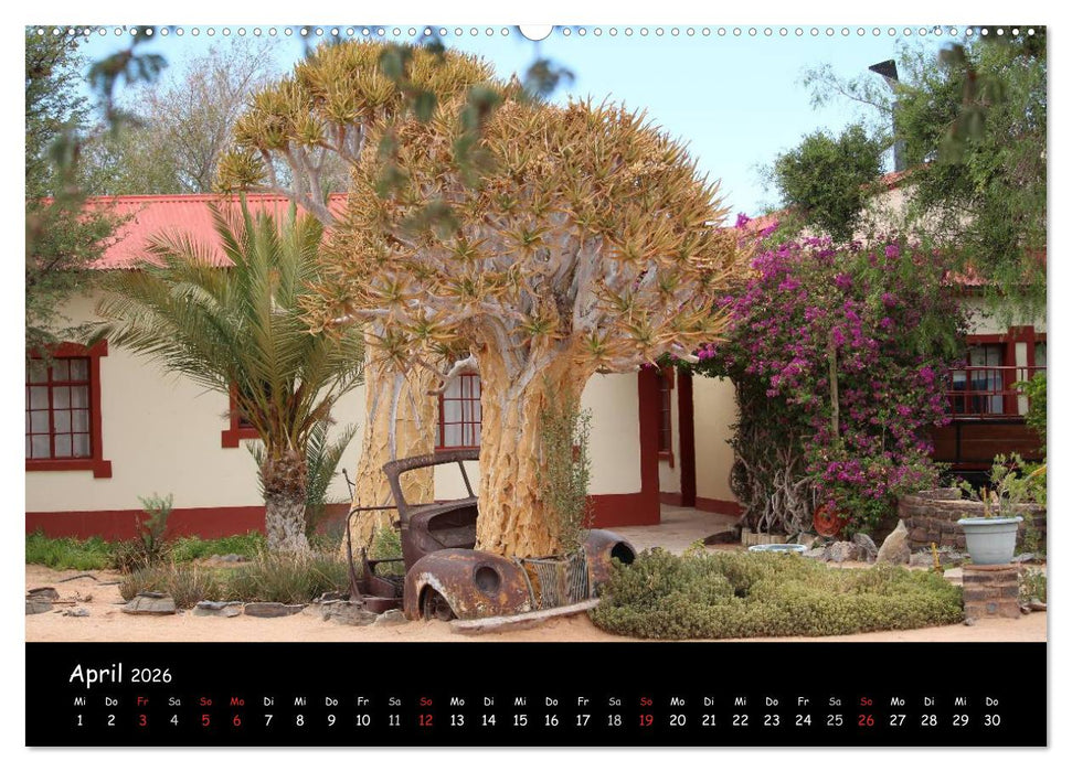 Faszination Namibia - Oldtimer mal anders (CALVENDO Wandkalender 2026)