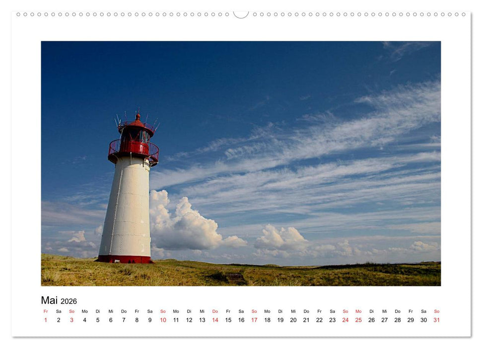 Sylt - Tage am Meer (CALVENDO Wandkalender 2026)
