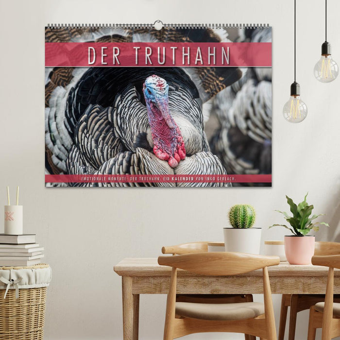 Emotionale Momente: Der Truthahn. (CALVENDO Wandkalender 2026)