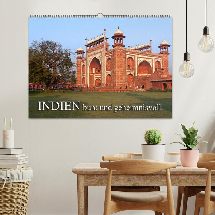 INDIEN - bunt und geheimnisvoll (CALVENDO Wandkalender 2026)