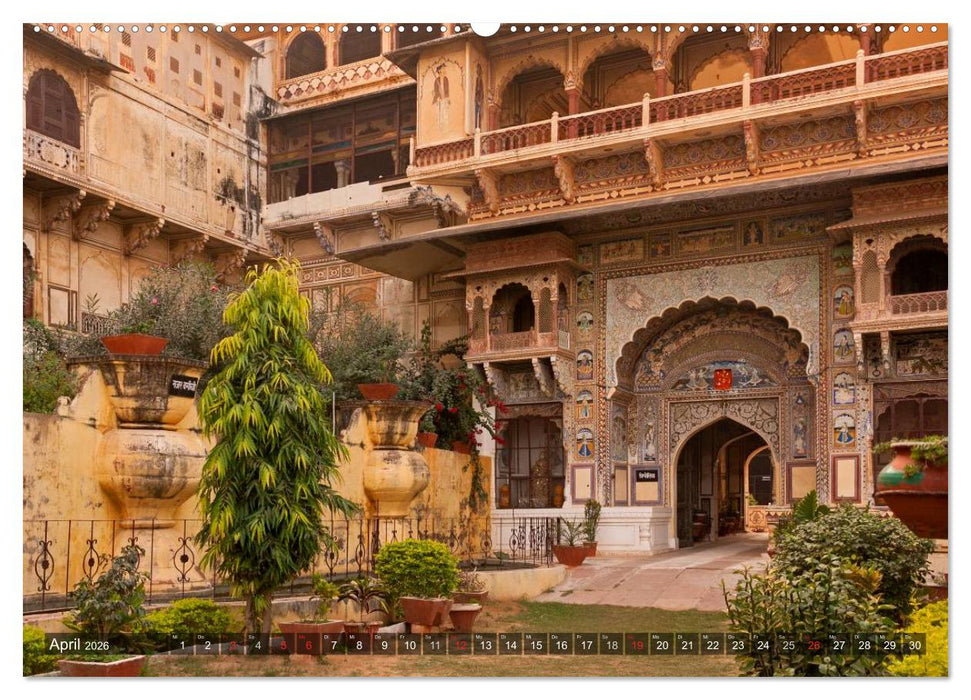 INDIEN - bunt und geheimnisvoll (CALVENDO Wandkalender 2026)
