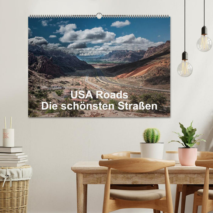 USA Roads (CALVENDO Wandkalender 2026)