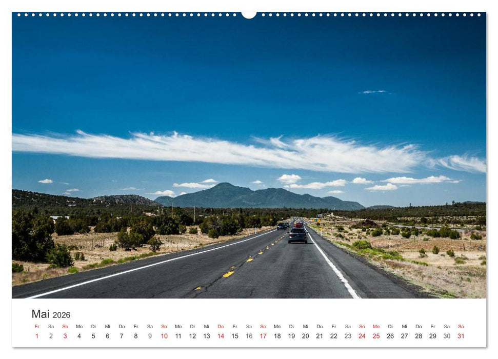 USA Roads (CALVENDO Wandkalender 2026)