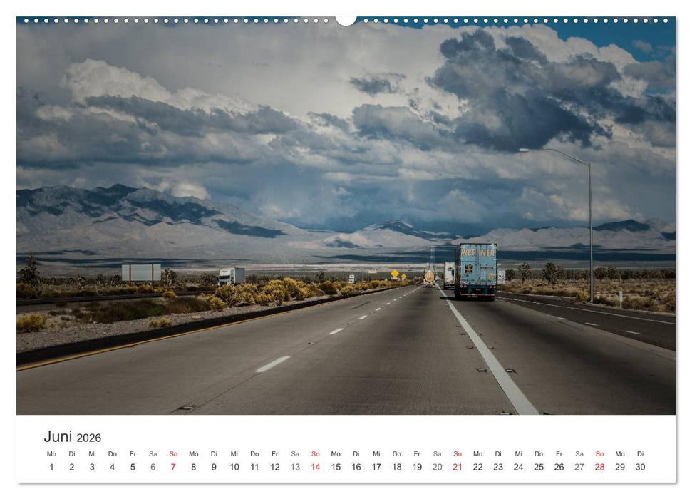 USA Roads (CALVENDO Wandkalender 2026)