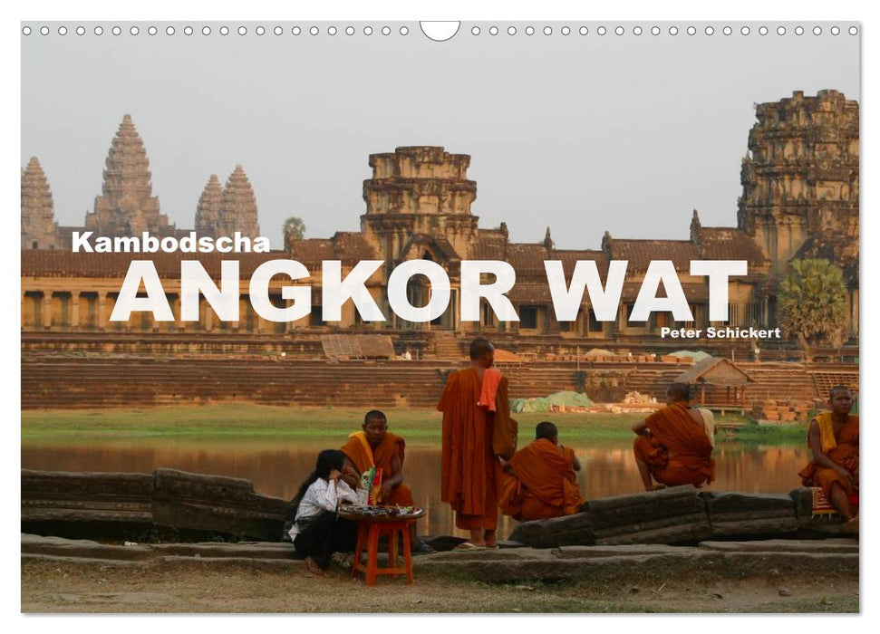 Kambodscha - Angkor Wat (CALVENDO Wandkalender 2026)