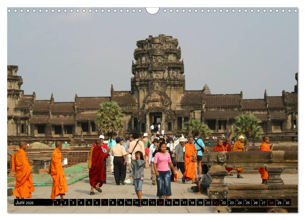Kambodscha - Angkor Wat (CALVENDO Wandkalender 2026)