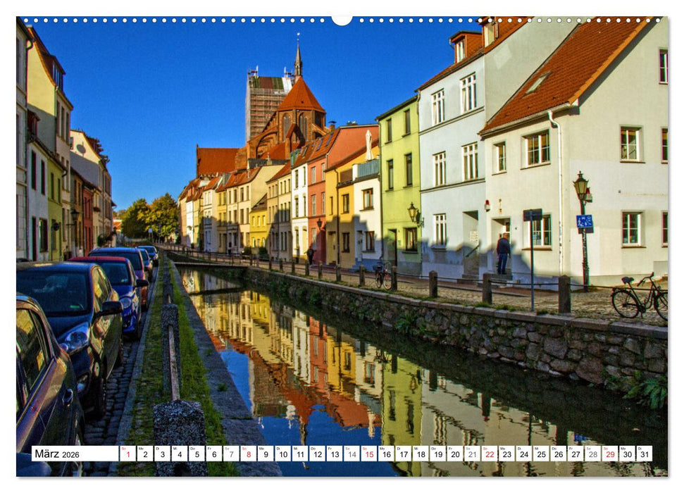 Wismarer Ansichten 2026 (CALVENDO Premium Wandkalender 2026)