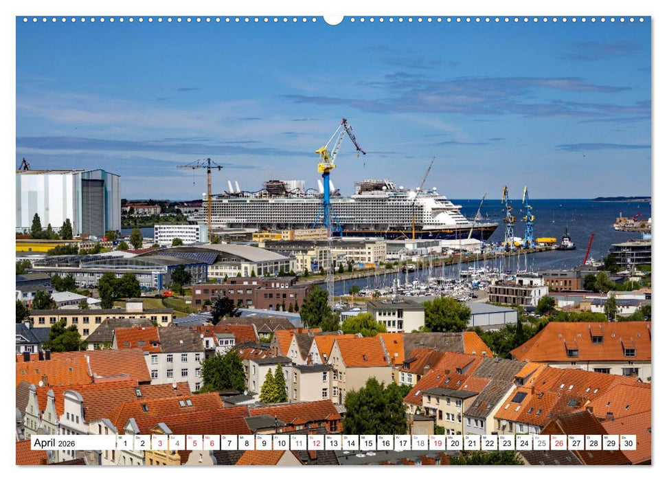 Wismarer Ansichten 2026 (CALVENDO Premium Wandkalender 2026)