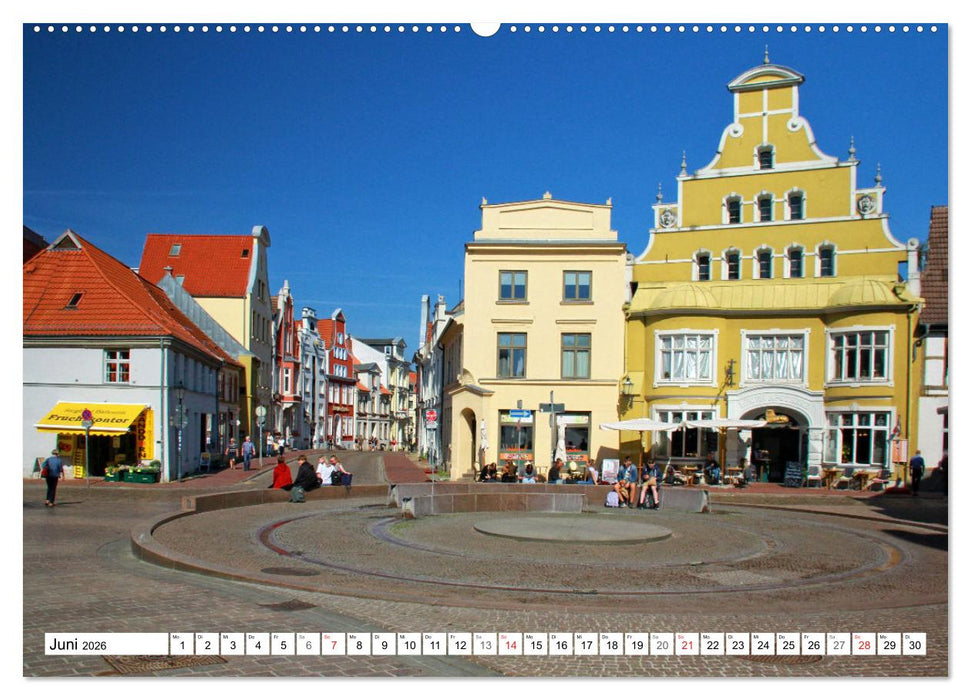 Wismarer Ansichten 2026 (CALVENDO Premium Wandkalender 2026)
