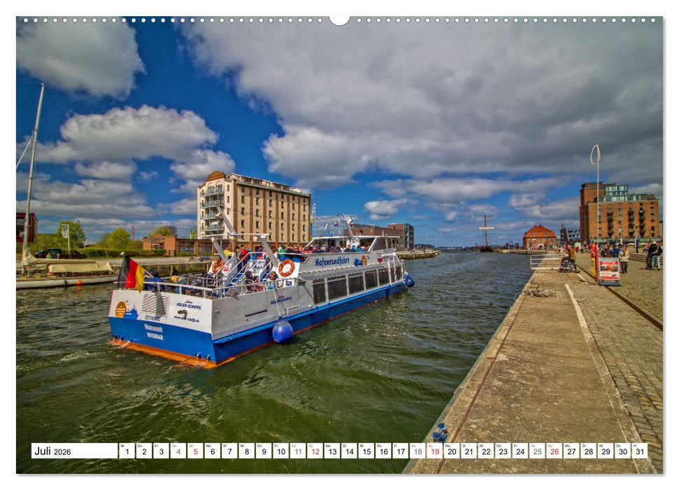 Wismarer Ansichten 2026 (CALVENDO Premium Wandkalender 2026)