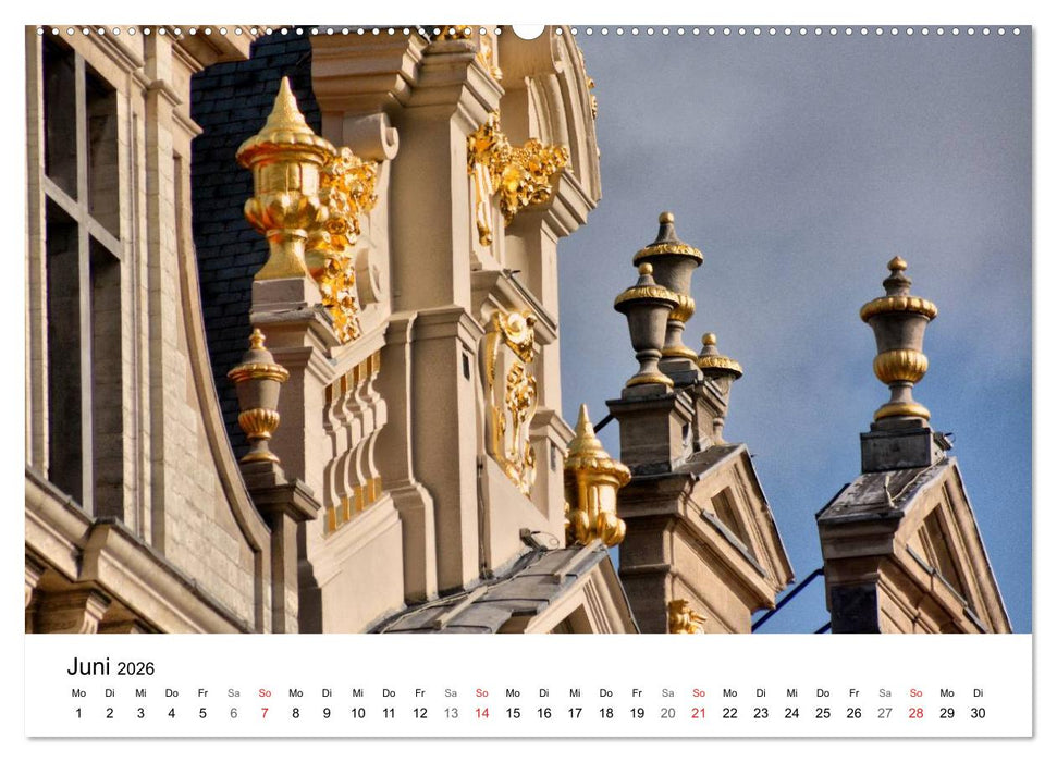 300mm - Brüssel (CALVENDO Premium Wandkalender 2026)