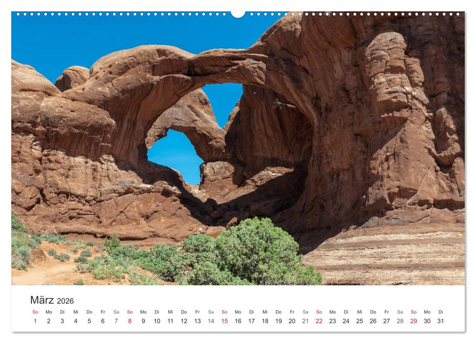 USA – Landschaft und Sehnsucht (CALVENDO Wandkalender 2026)