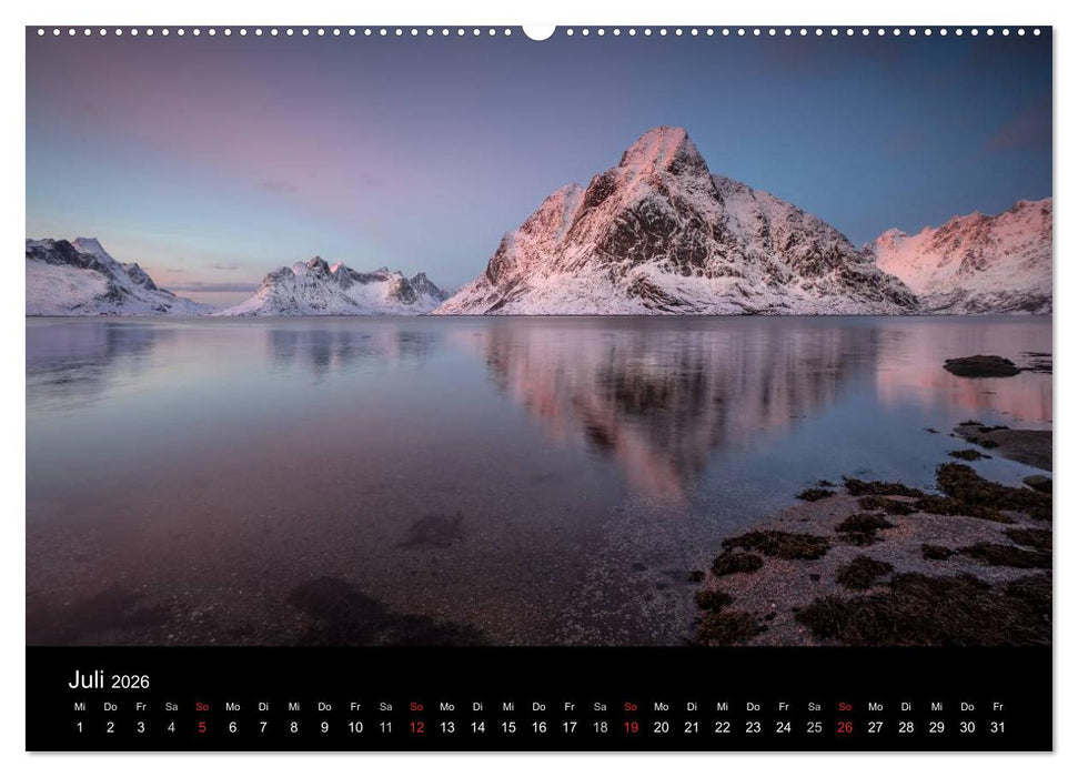 Lofoten Impressionen von Armin Fuchs (CALVENDO Premium Wandkalender 2026)