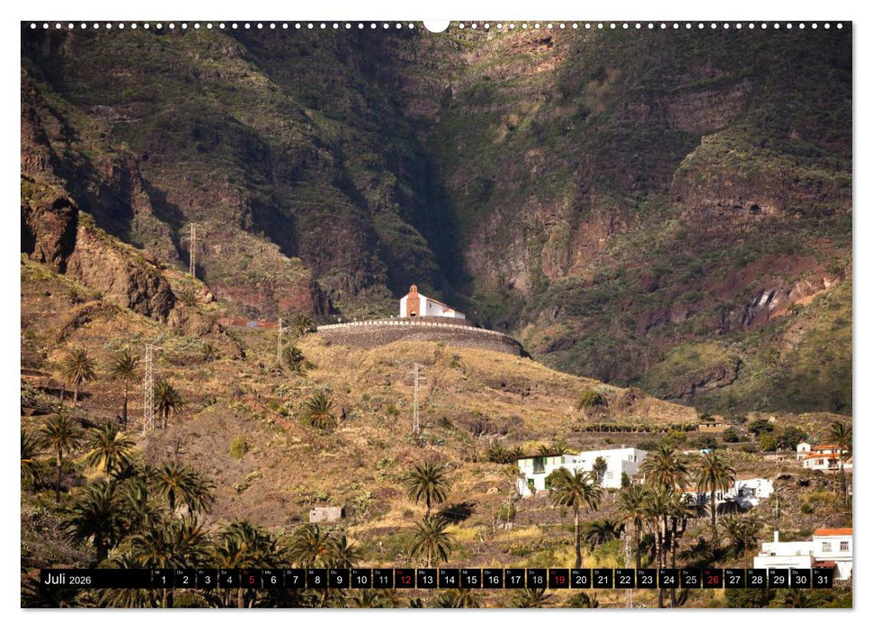 La Gomera - Valle Gran Rey (CALVENDO Premium Wandkalender 2026)