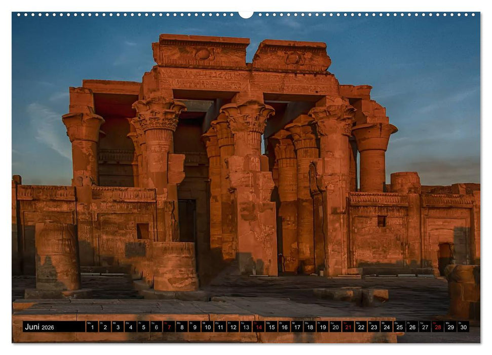 Abenteuer am Nil. Auf den Spuren der Pharaonen (CALVENDO Premium Wandkalender 2026)