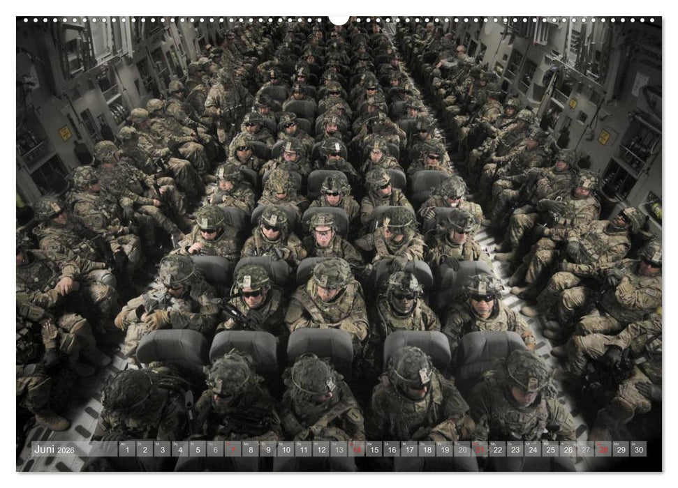 Streitkraft. Militärische Impressionen (CALVENDO Wandkalender 2026)