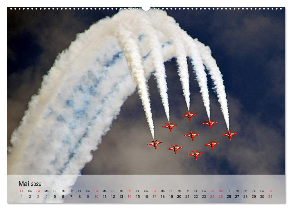 Flugschau in Reno (CALVENDO Wandkalender 2026)