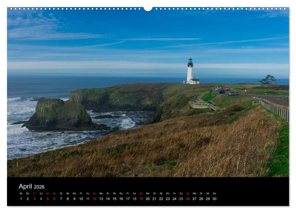 Die Oregon-Küste (CALVENDO Premium Wandkalender 2026)