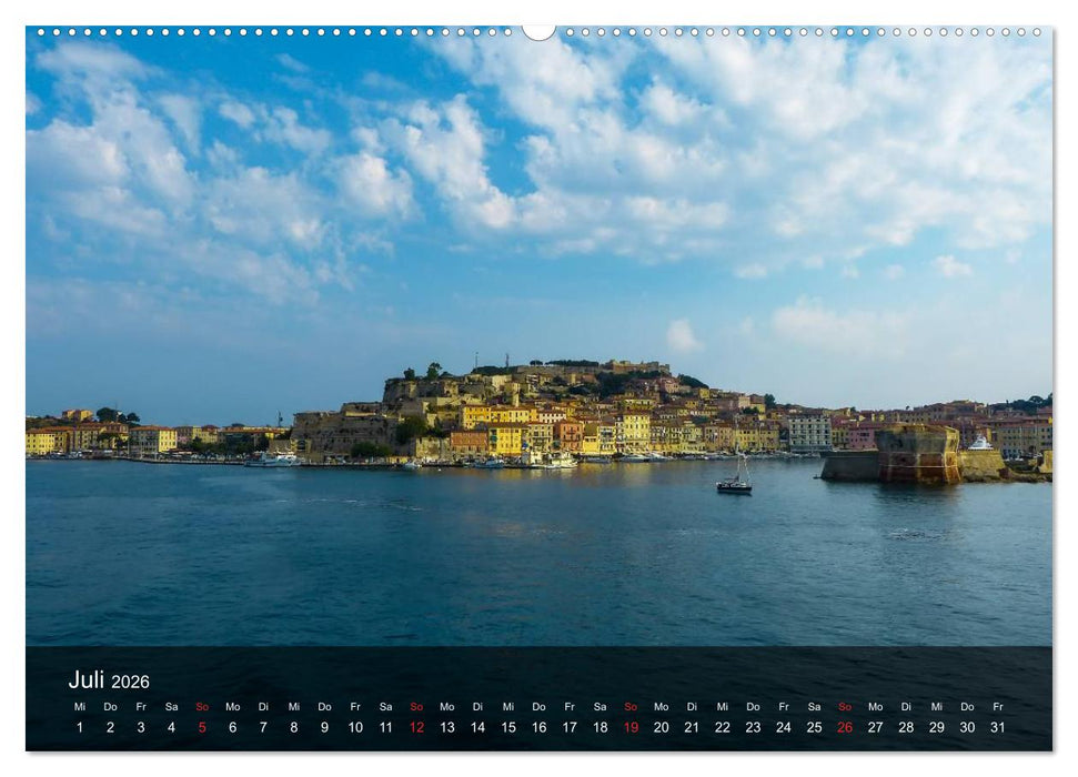 Zauberhaftes Elba (CALVENDO Premium Wandkalender 2026)