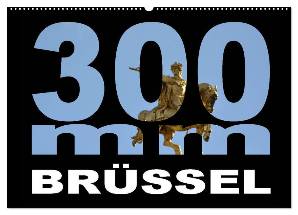 300mm - Brüssel (CALVENDO Wandkalender 2026)