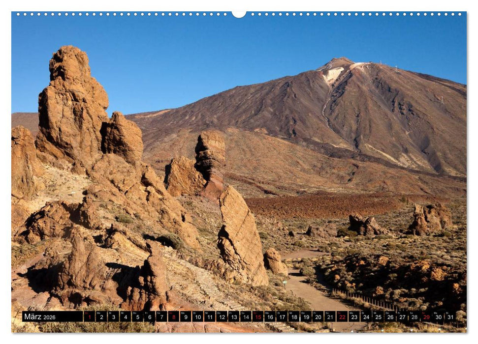 Kanarische Inseln - Teneriffa (CALVENDO Wandkalender 2026)