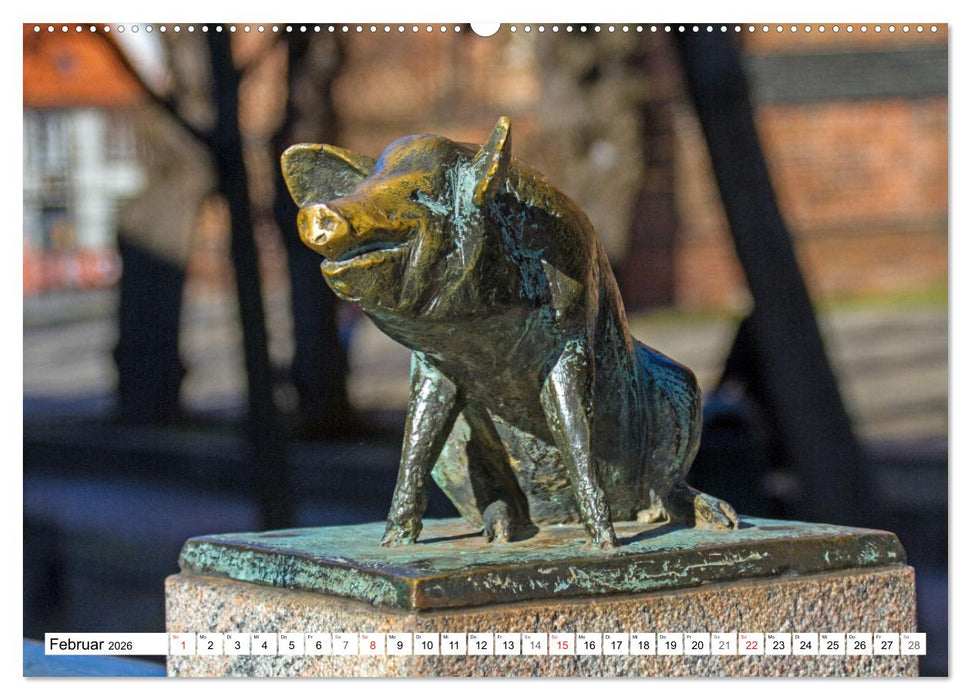 Wismarer Ansichten 2026 (CALVENDO Wandkalender 2026)