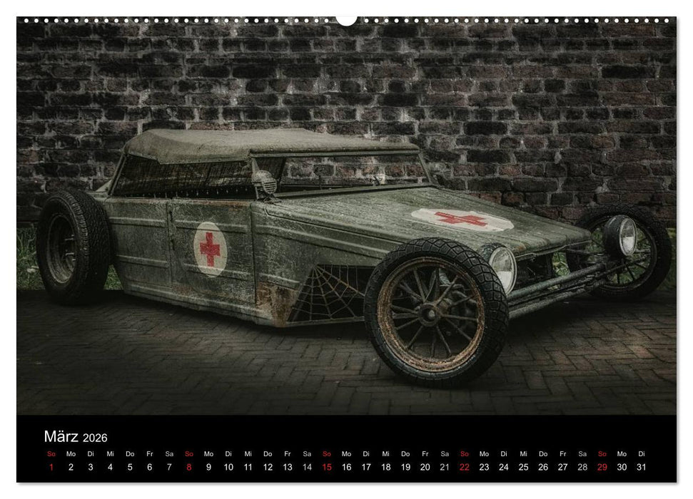 Custom Cars - Autos die begeistern (CALVENDO Premium Wandkalender 2026)
