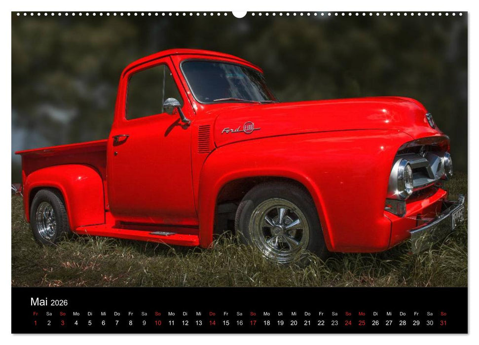 Custom Cars - Autos die begeistern (CALVENDO Premium Wandkalender 2026)
