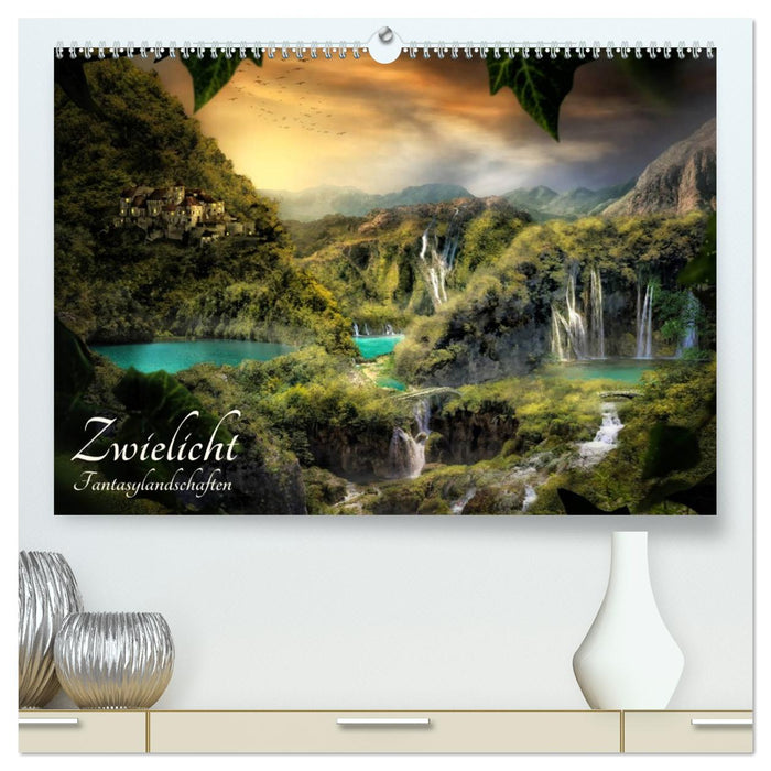 Zwielicht - Fantasylandschaften (CALVENDO Premium Wandkalender 2026)