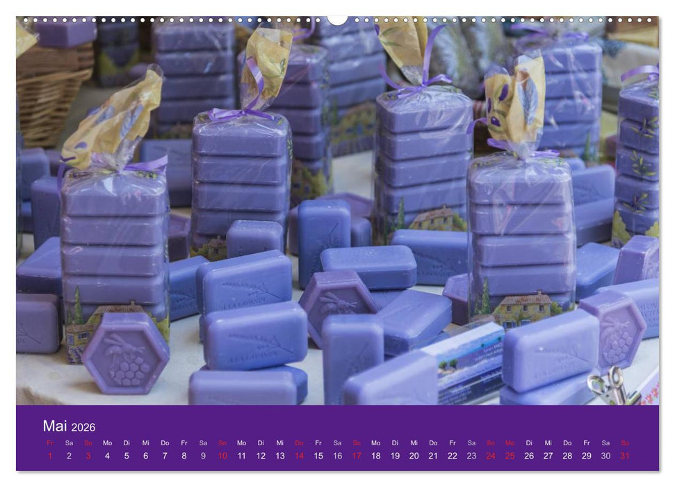 Marché Provencal - Märkte der Provence (CALVENDO Premium Wandkalender 2026)