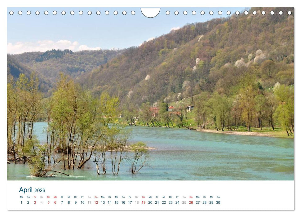 Quer durch Serbien (CALVENDO Wandkalender 2026)