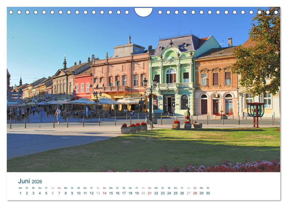 Quer durch Serbien (CALVENDO Wandkalender 2026)