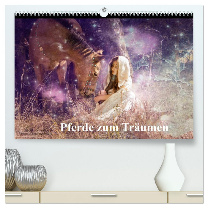 Pferde zum Träumen (CALVENDO Premium Wandkalender 2026)