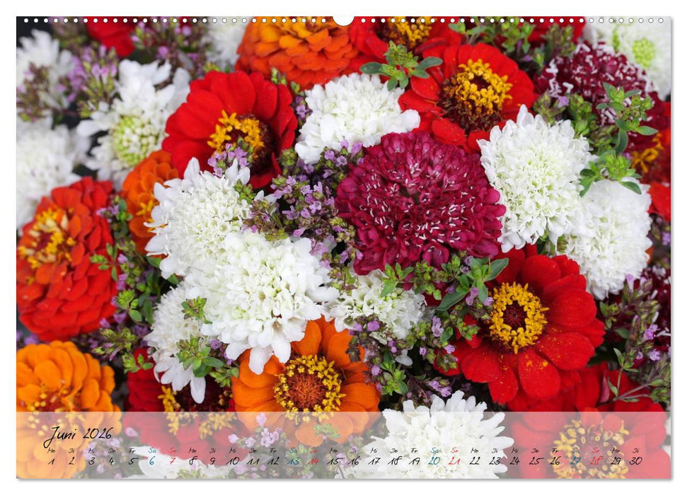Blüten dicht an dicht (CALVENDO Wandkalender 2026)