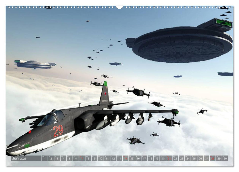 Planetare Traumwelten (CALVENDO Premium Wandkalender 2026)