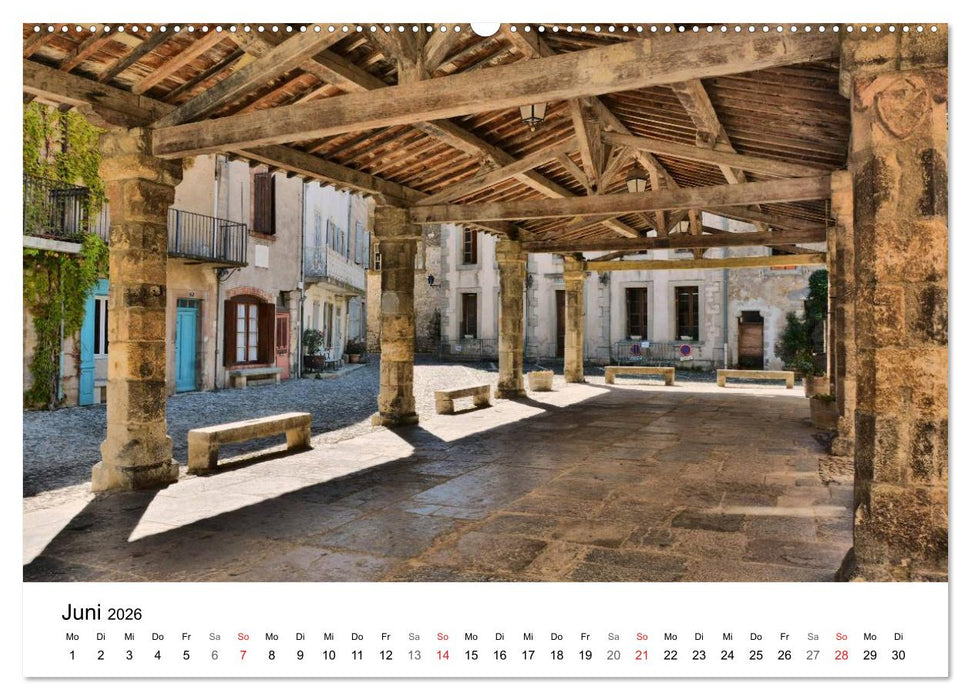 Frankreich- Städte und Dörfer des Languedoc-Roussillon (CALVENDO Premium Wandkalender 2026)