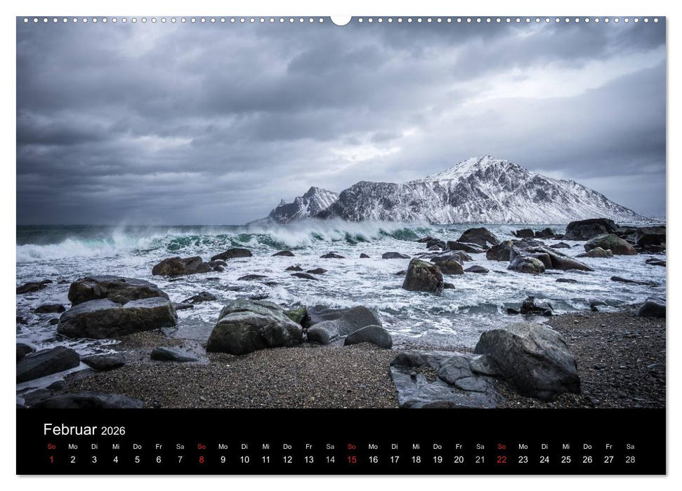 Lofoten Impressionen von Armin Fuchs (CALVENDO Wandkalender 2026)