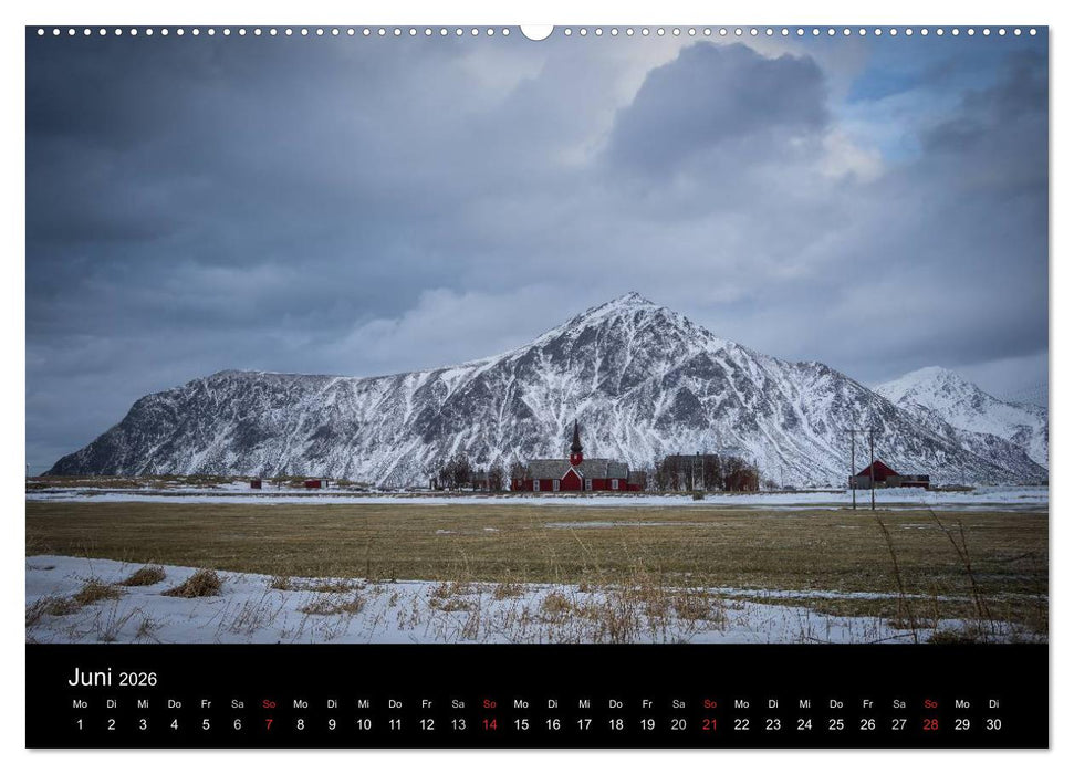 Lofoten Impressionen von Armin Fuchs (CALVENDO Wandkalender 2026)