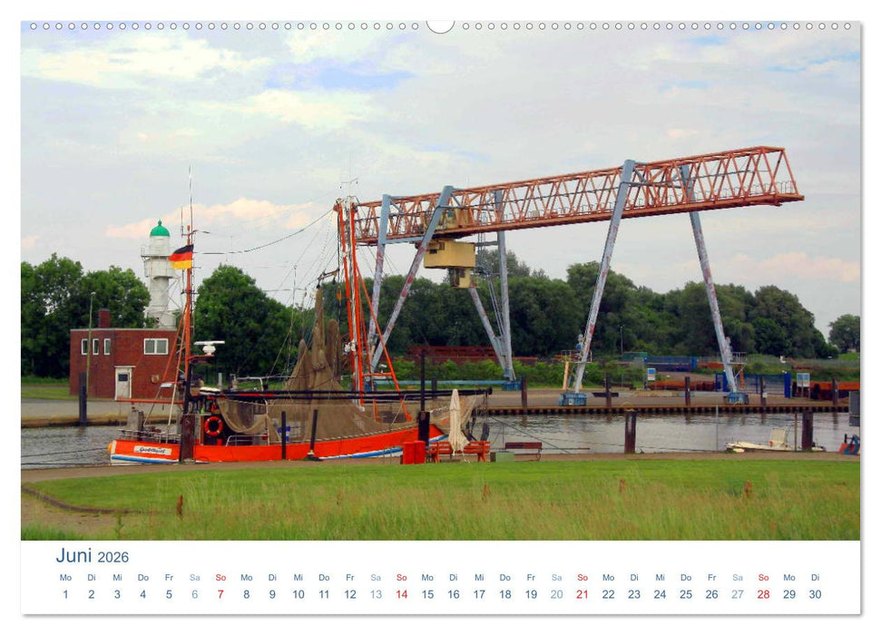 Nordenham und umzu 2026. Impressionen zwischen Weser und Wiesen (CALVENDO Premium Wandkalender 2026)