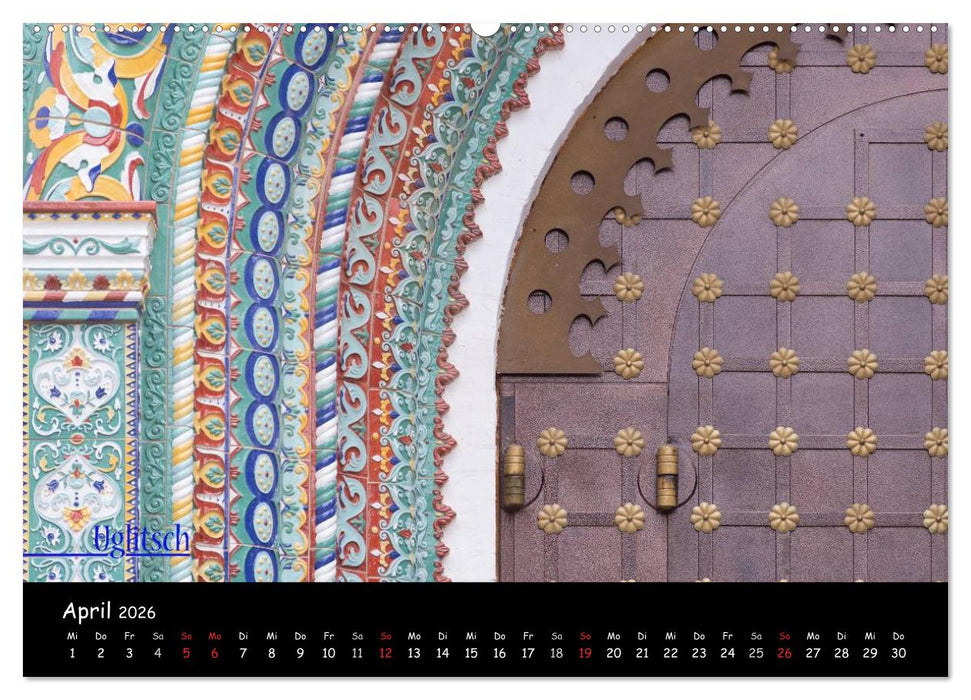 Von Moskau nach St. Petersburg (CALVENDO Premium Wandkalender 2026)