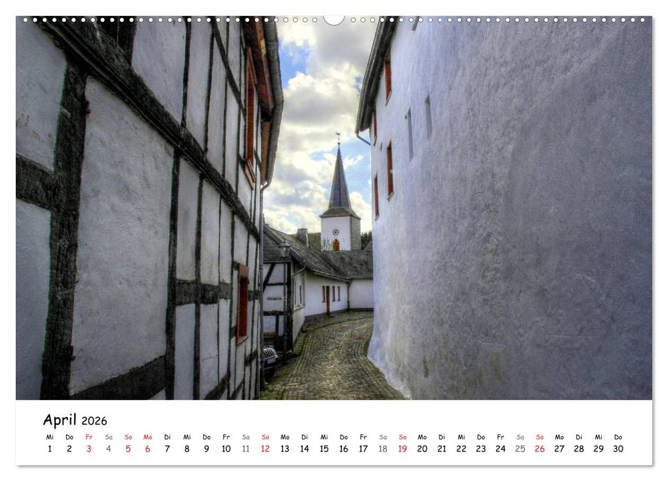 Die schönsten Orte der Eifel - Reifferscheid (CALVENDO Premium Wandkalender 2026)