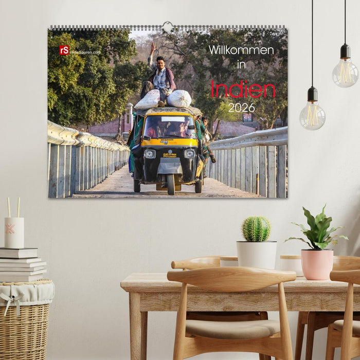 Willkommen in Indien 2026 (CALVENDO Wandkalender 2026)